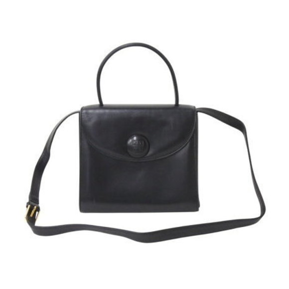 Givenchy Calf Bag Black Interchangeable Leather Handbag - Picture 1 of 9